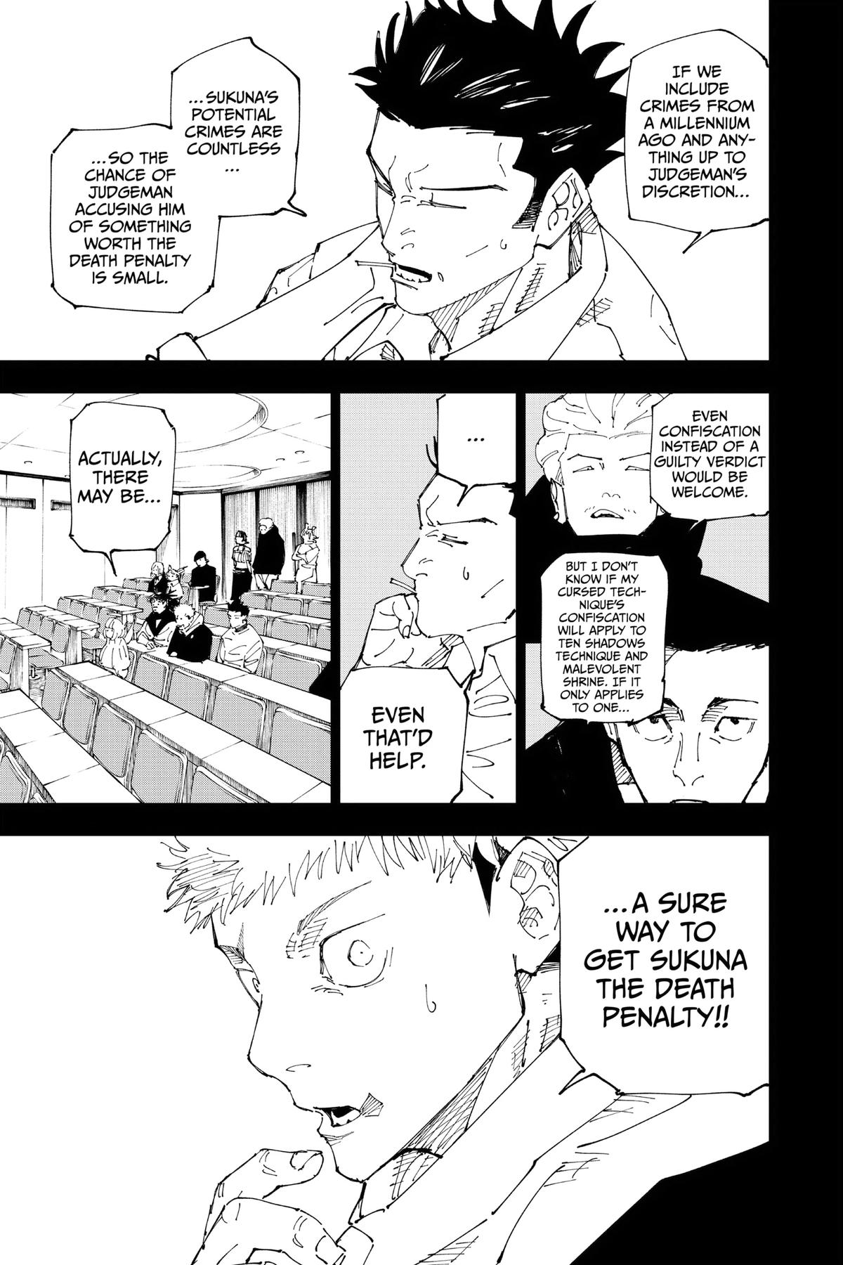 Jujutsu Kaisen Chapter 244 - Page 11