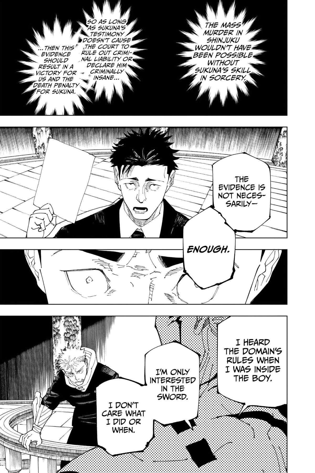 Jujutsu Kaisen Chapter 245 - Page 13