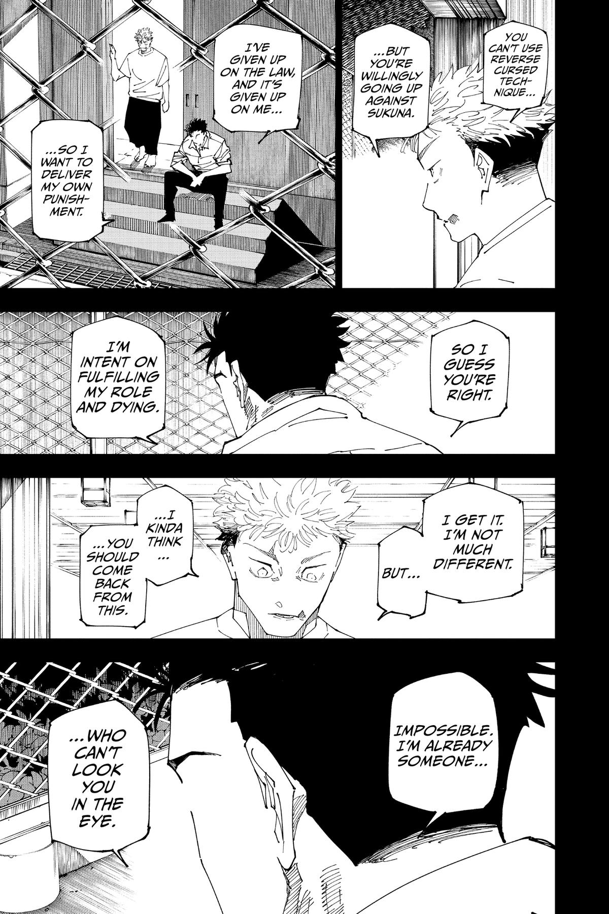 Jujutsu Kaisen Chapter 246 - Page 25