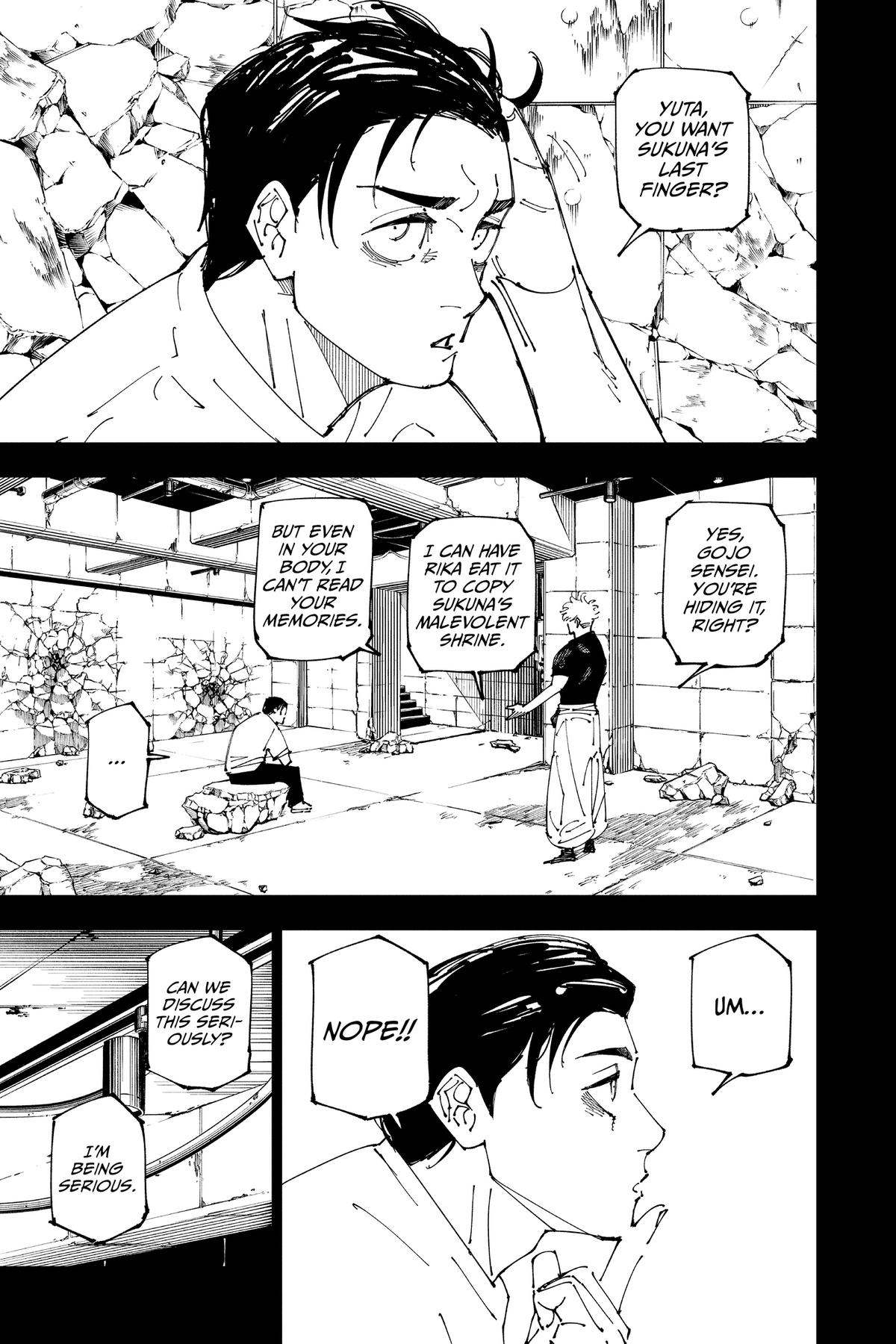 Jujutsu Kaisen Chapter 267 - Page 3