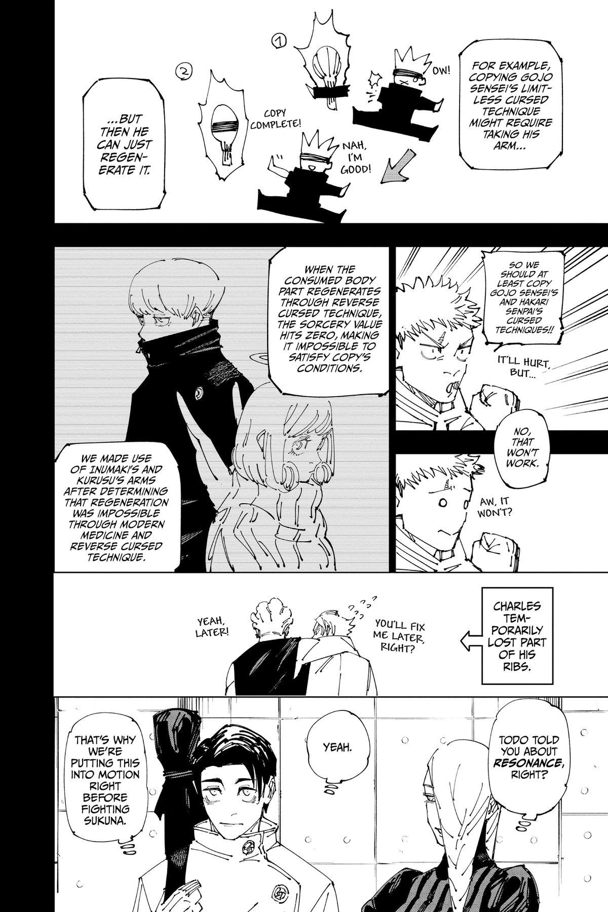 Jujutsu Kaisen Chapter 267 - Page 6