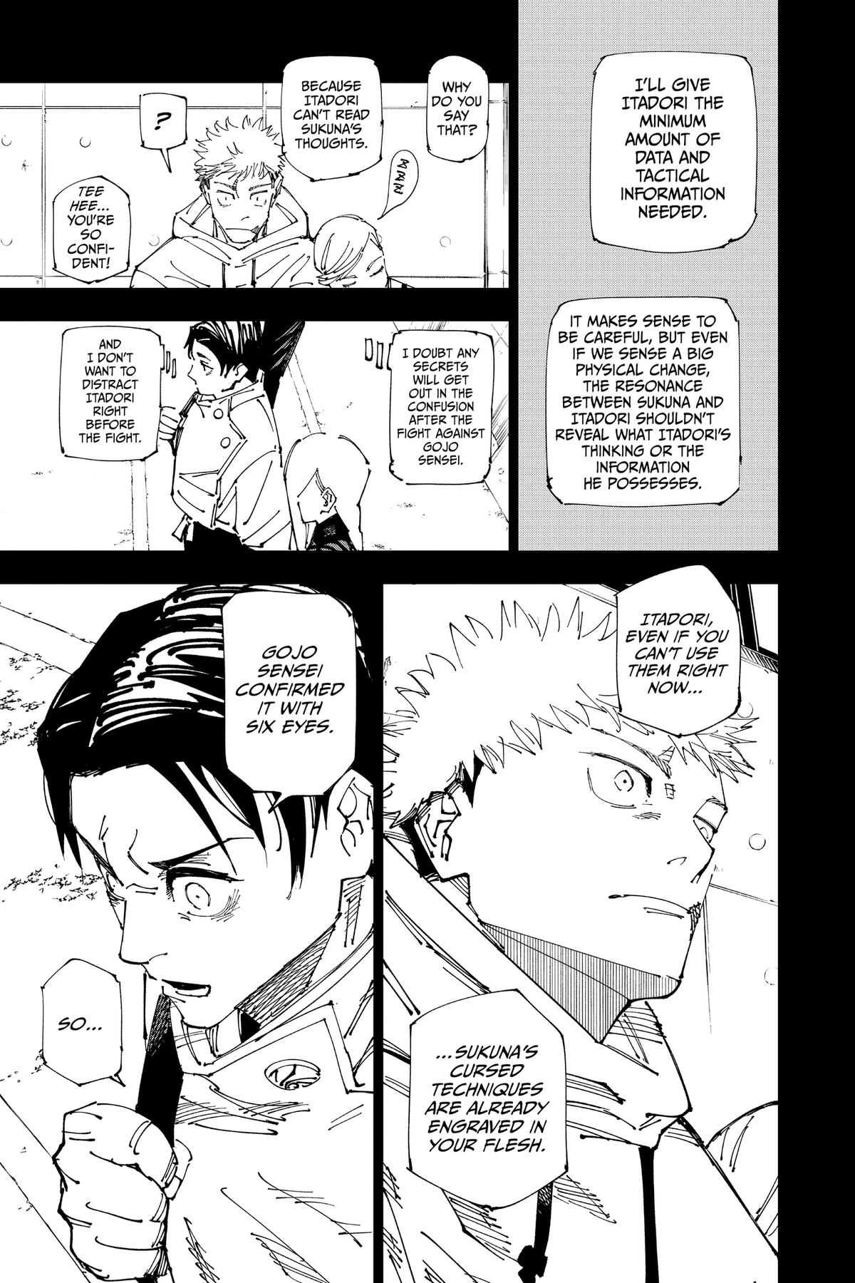Jujutsu Kaisen Chapter 267 - Page 7