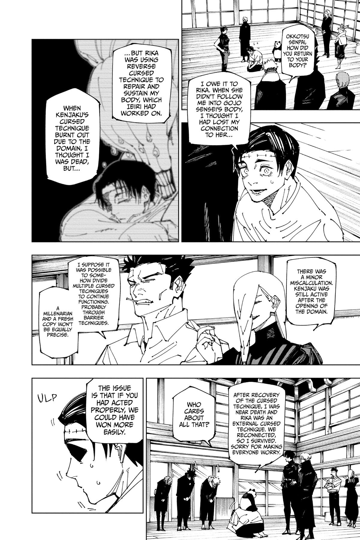Jujutsu Kaisen Chapter 269 - Page 4