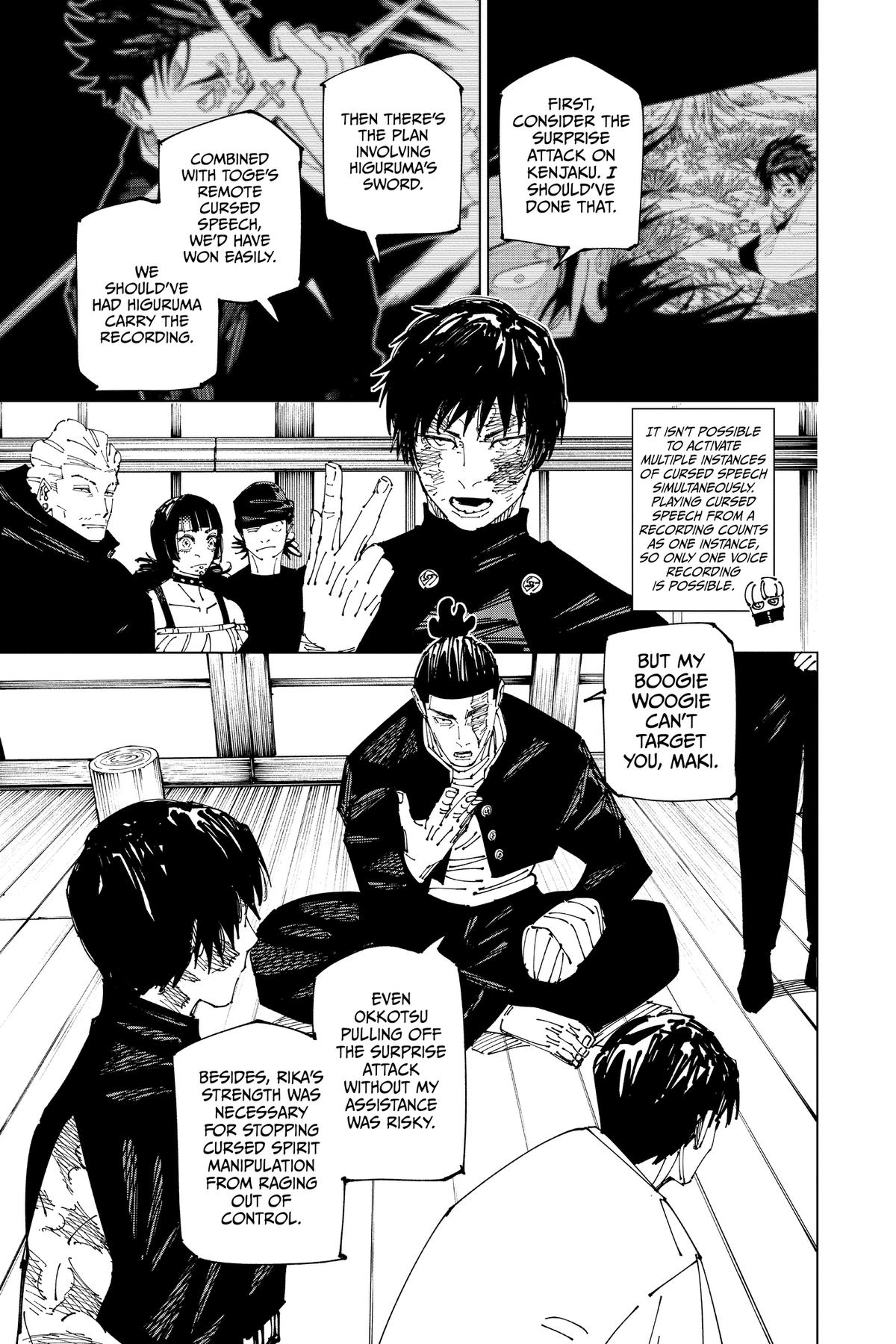 Jujutsu Kaisen Chapter 269 - Page 5