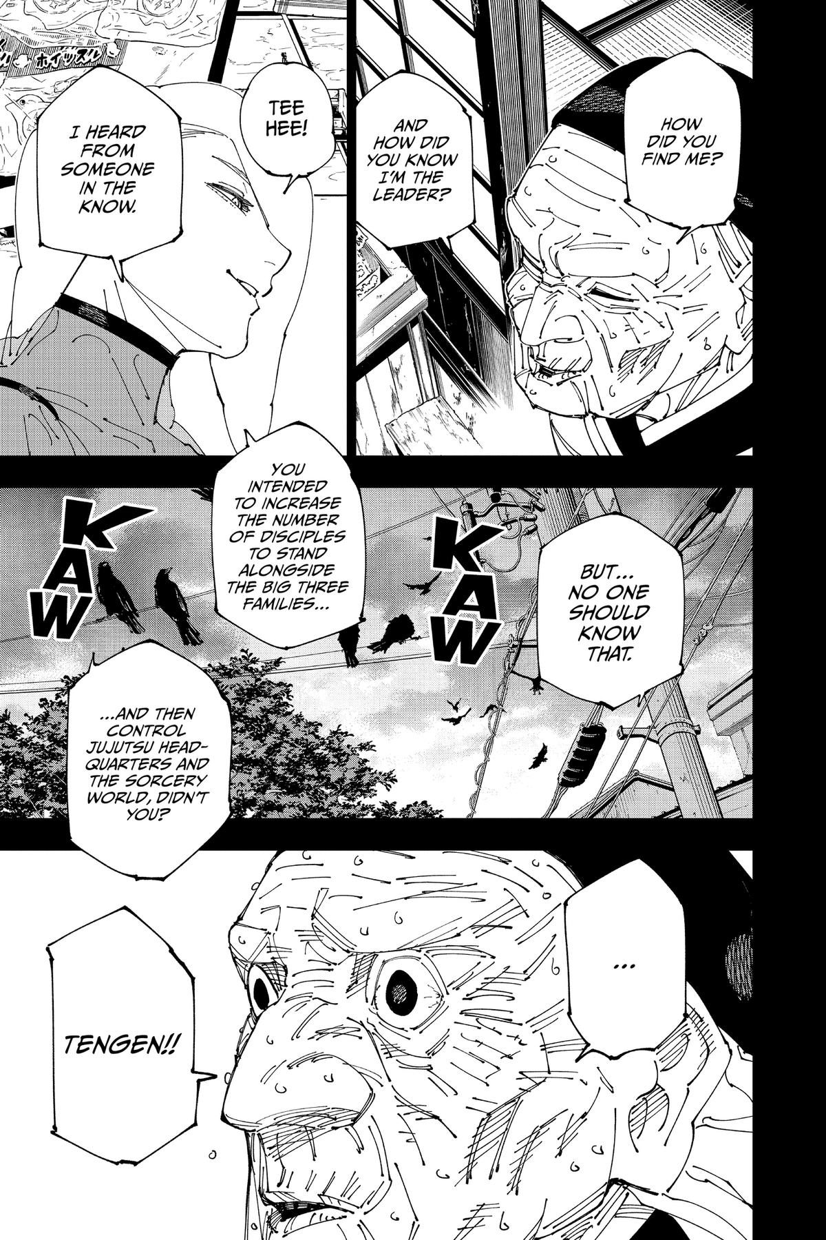 Jujutsu Kaisen Chapter 269 - Page 17