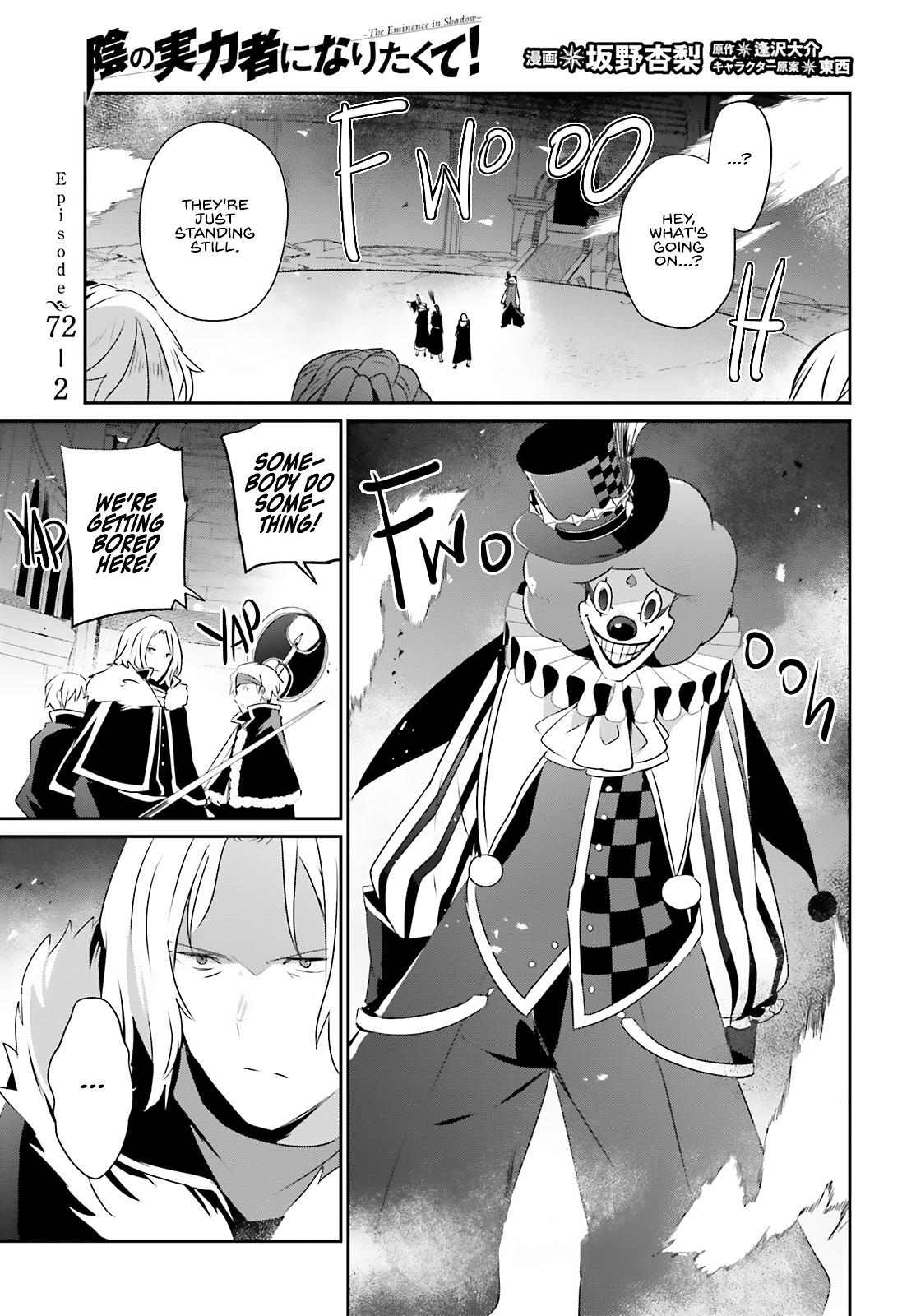 The Eminence in Shadow Chapter 72.2 - Page 1