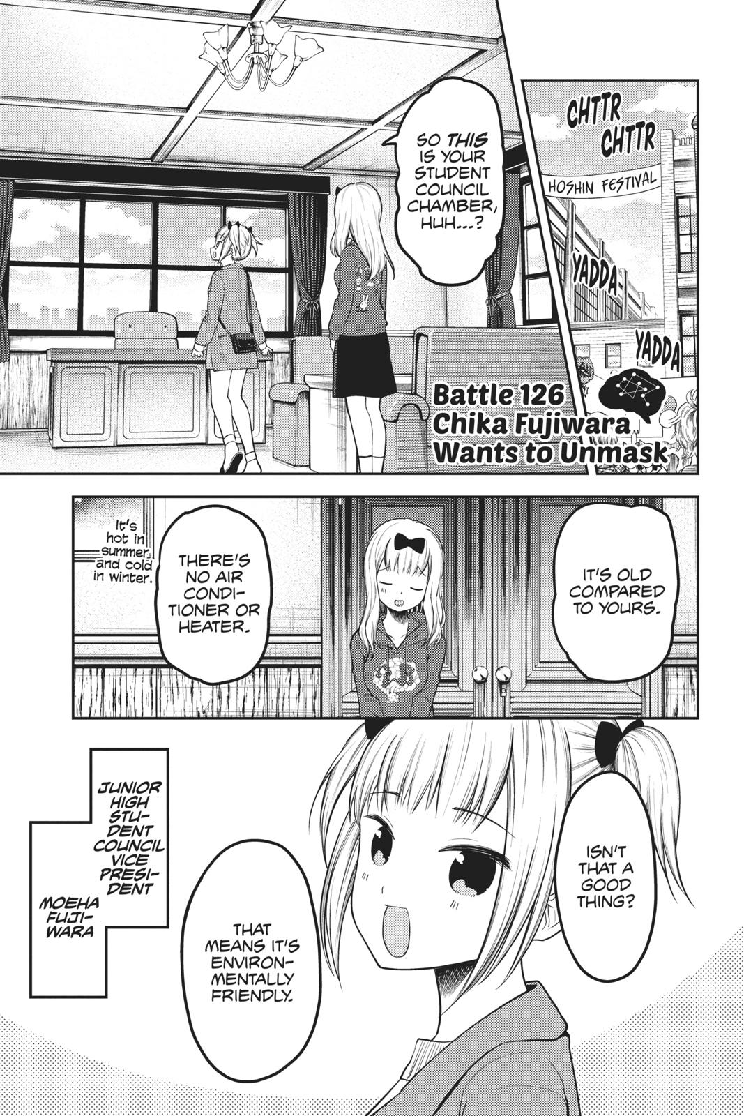 Kaguya-sama: Love is War Chapter 126 - Page 1