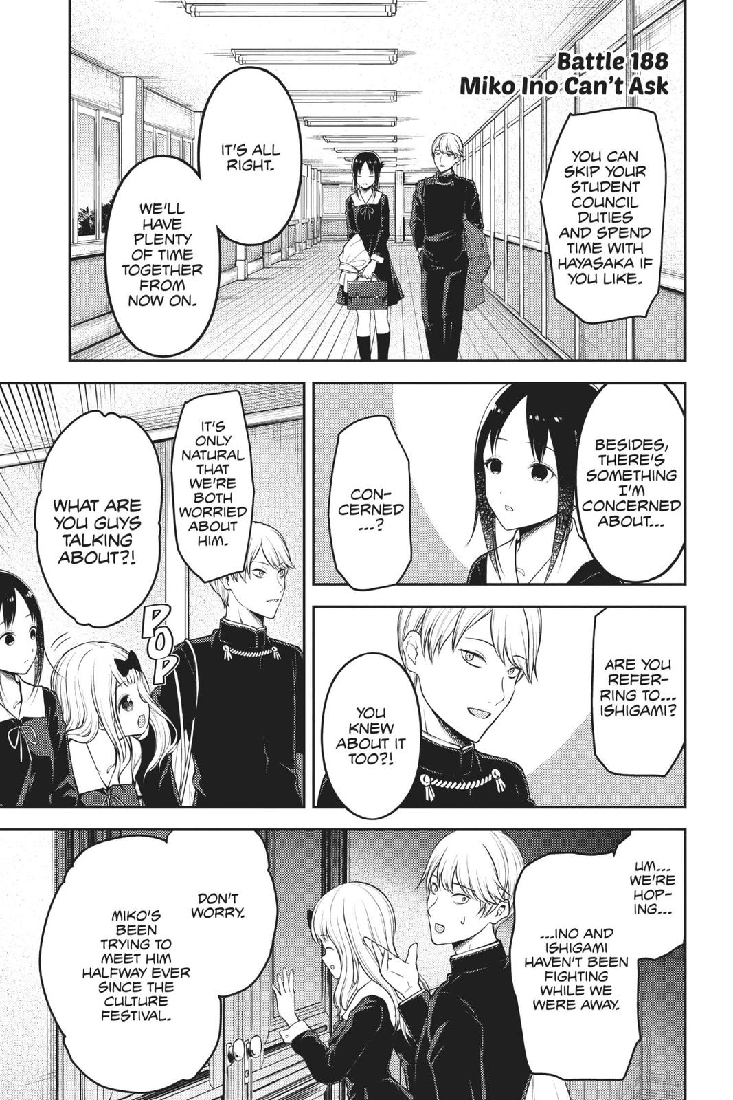 Kaguya-sama: Love is War Chapter 188 - Page 1