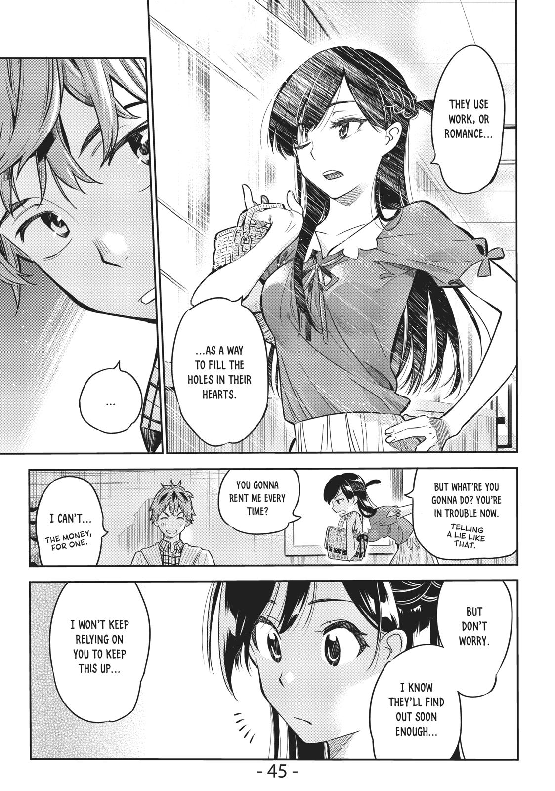 Rent-A-Girlfriend Chapter 1 - Page 45