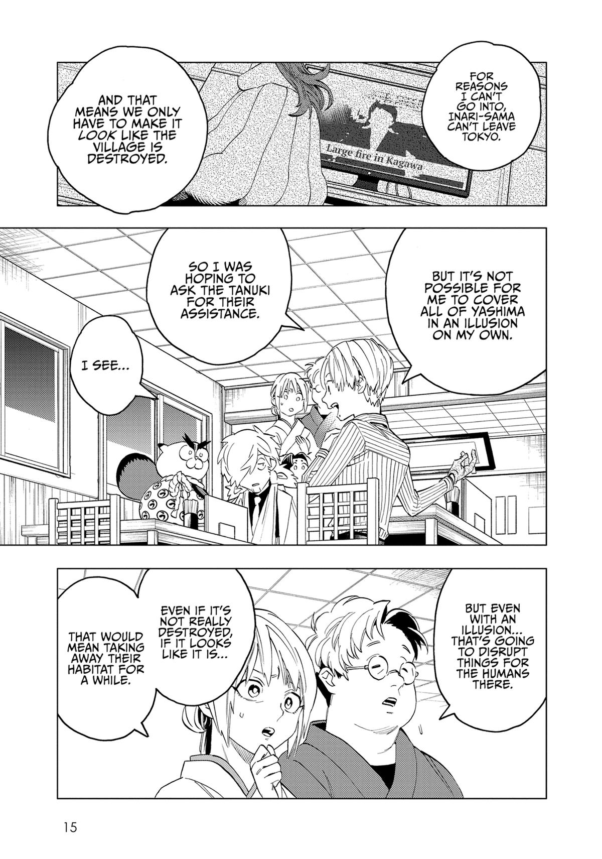 Kemono Jihen Chapter 48 - Page 15