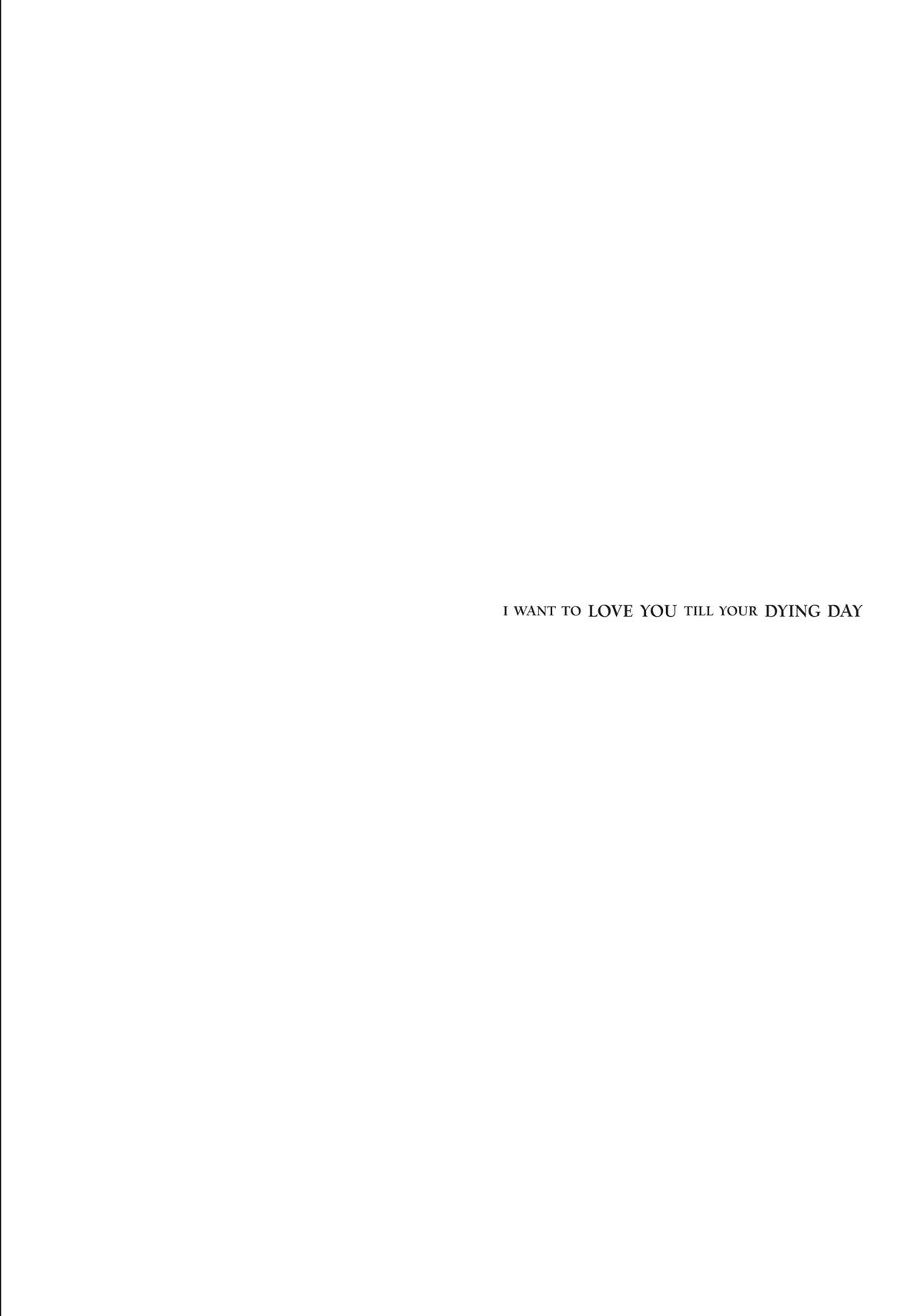 I Want to Love You Till Your Dying Day Chapter 5 - Page 33