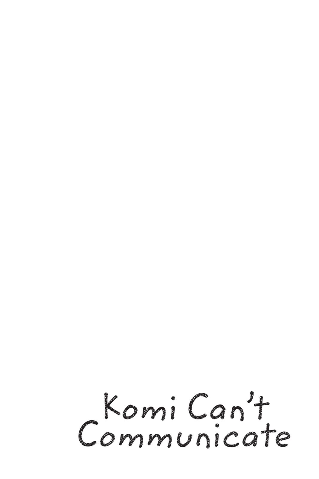Komi Can’t Communicate Chapter 1 - Page 6
