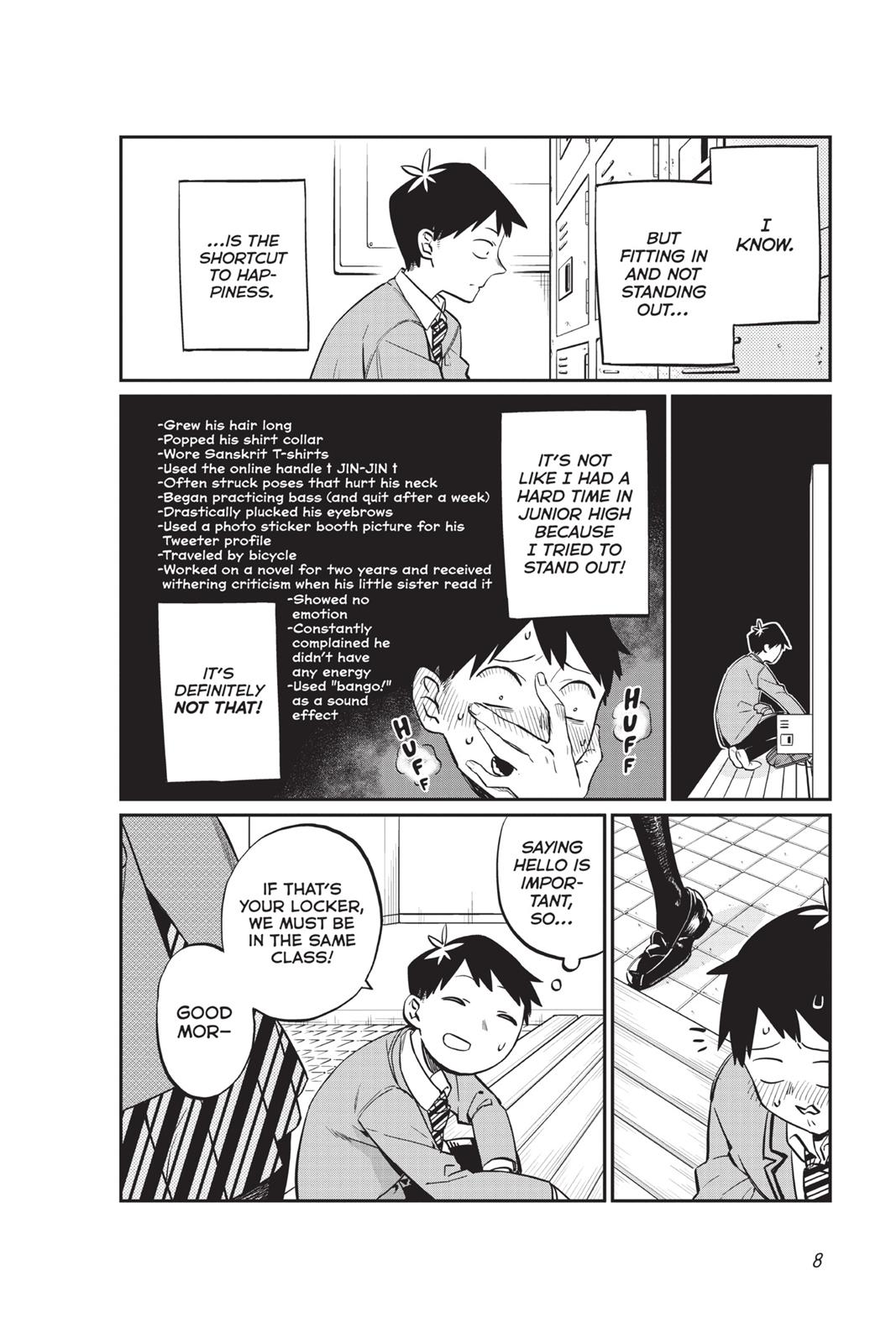 Komi Can’t Communicate Chapter 1 - Page 8