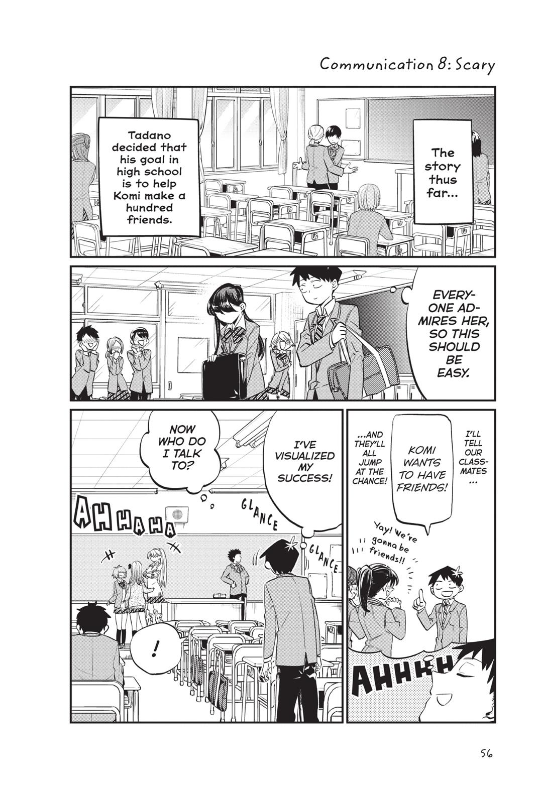 Komi Can’t Communicate Chapter 8 - Page 1