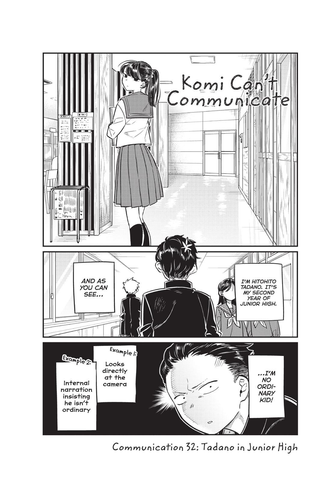 Komi Can’t Communicate Chapter 32 - Page 1