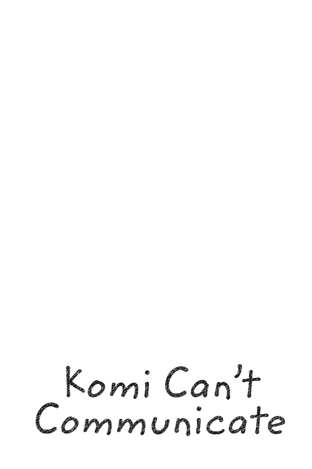Komi Can’t Communicate Chapter 44 - Page 9