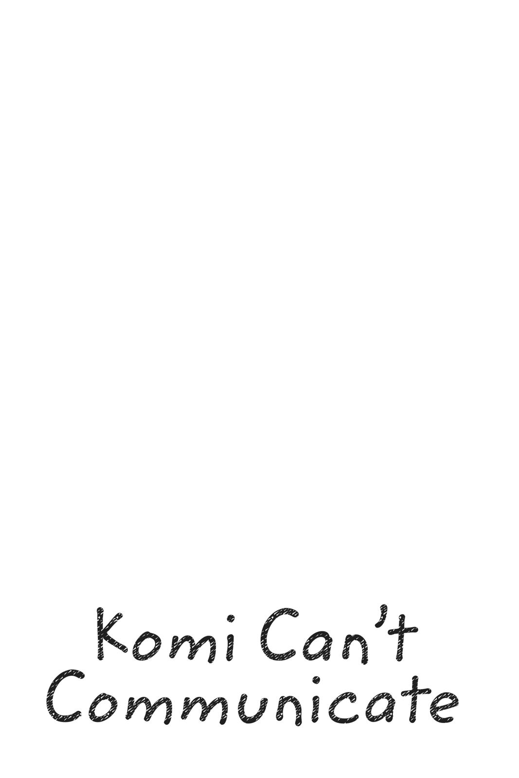Komi Can’t Communicate Chapter 47 - Page 19
