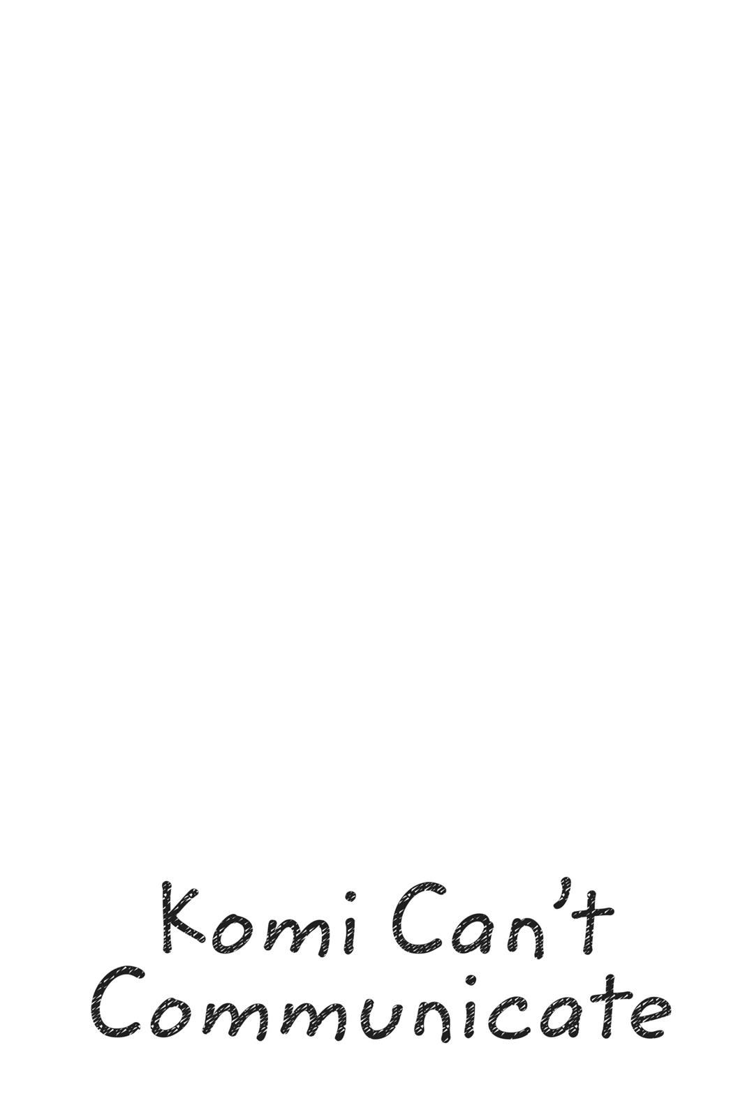Komi Can’t Communicate Chapter 49 - Page 20