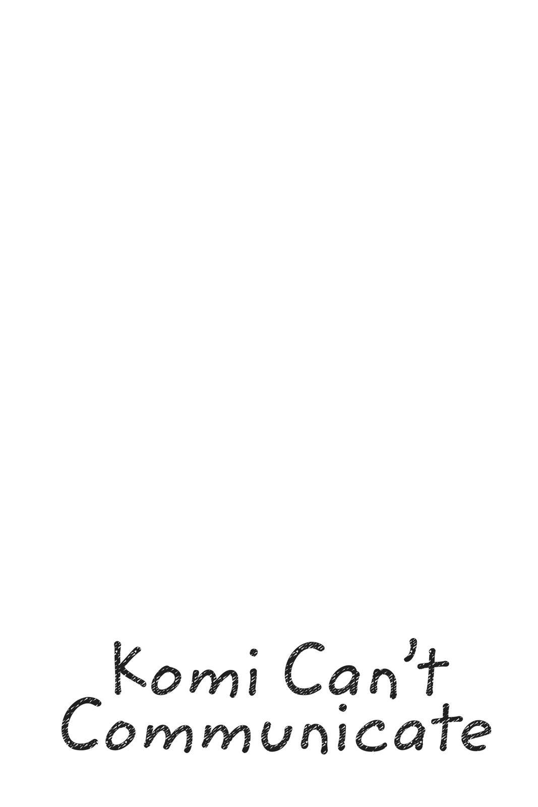 Komi Can’t Communicate Chapter 50 - Page 20