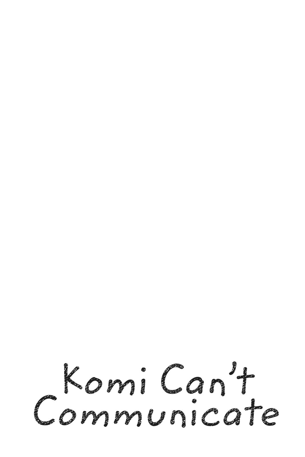Komi Can’t Communicate Chapter 55 - Page 20