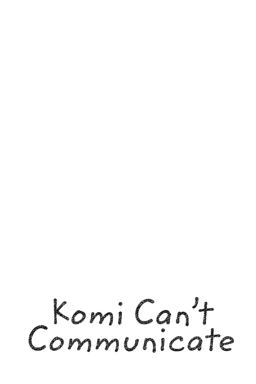 Komi Can’t Communicate Chapter 56 - Page 20