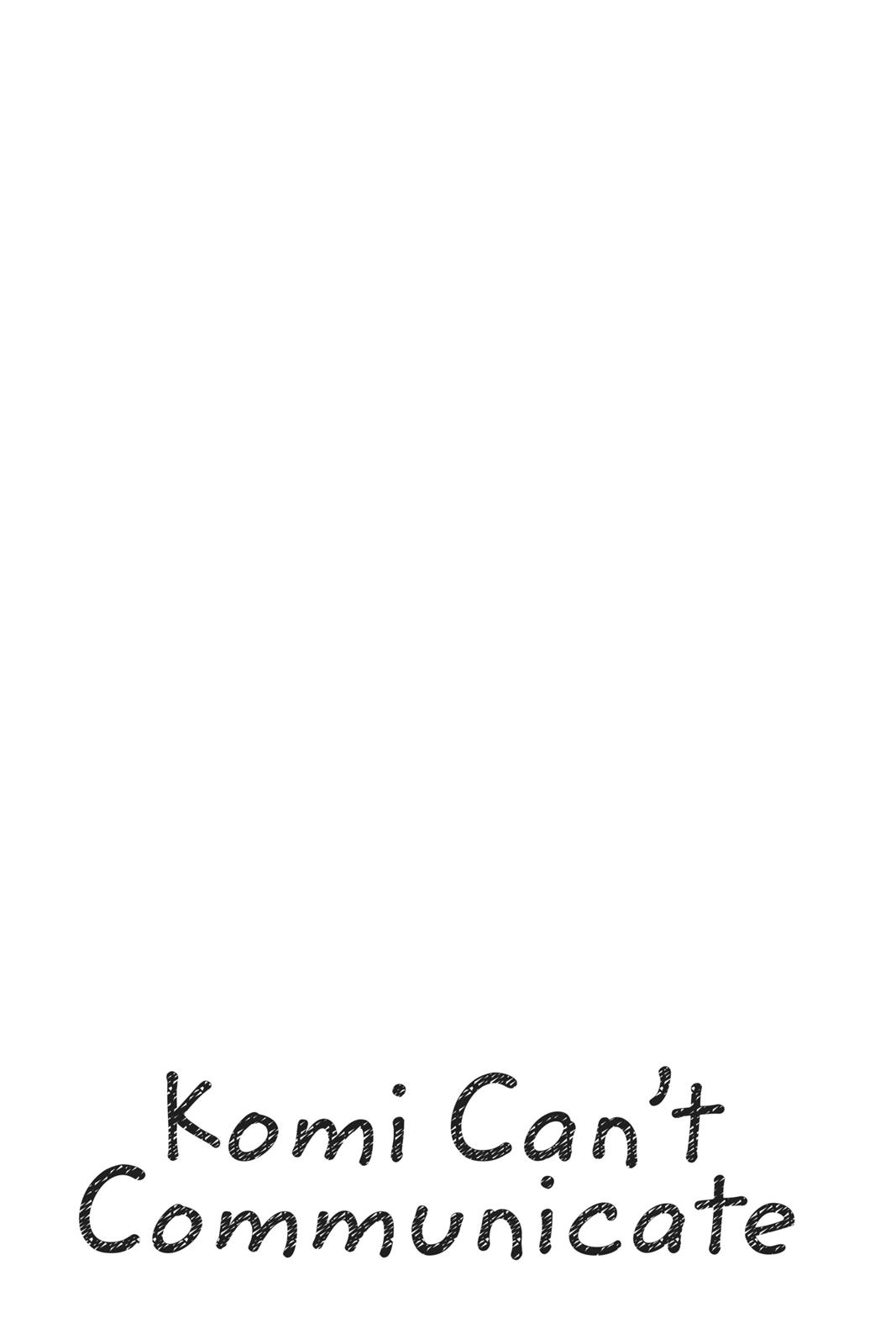 Komi Can’t Communicate Chapter 57 - Page 19