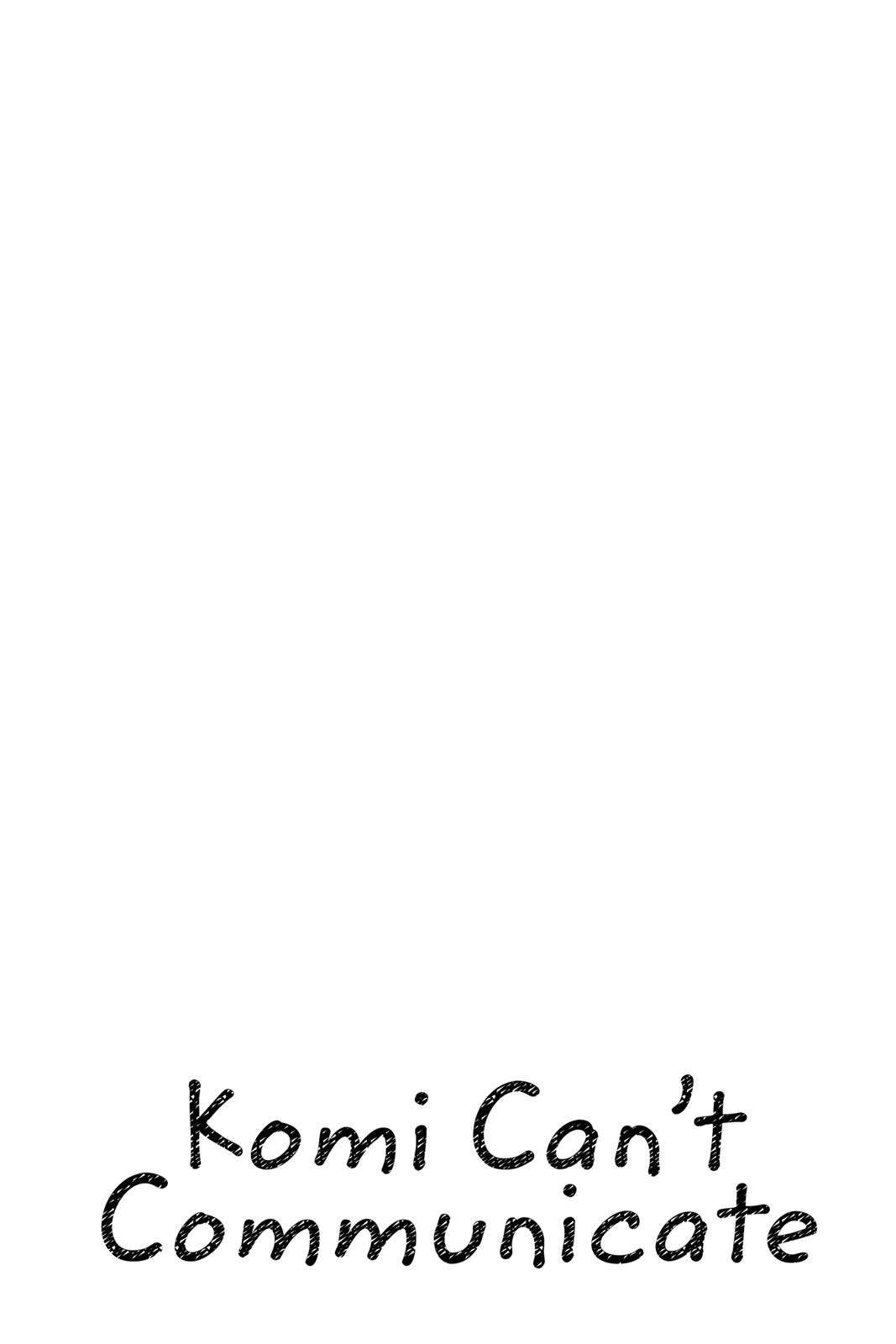Komi Can’t Communicate Chapter 64 - Page 22