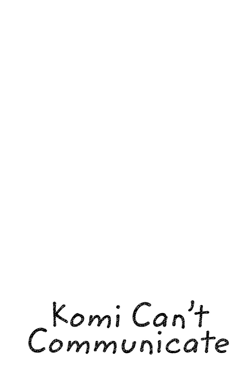 Komi Can’t Communicate Chapter 68 - Page 9