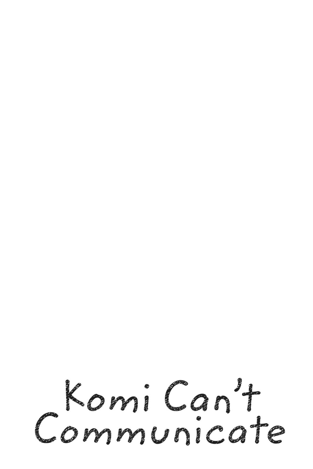 Komi Can’t Communicate Chapter 90 - Page 10
