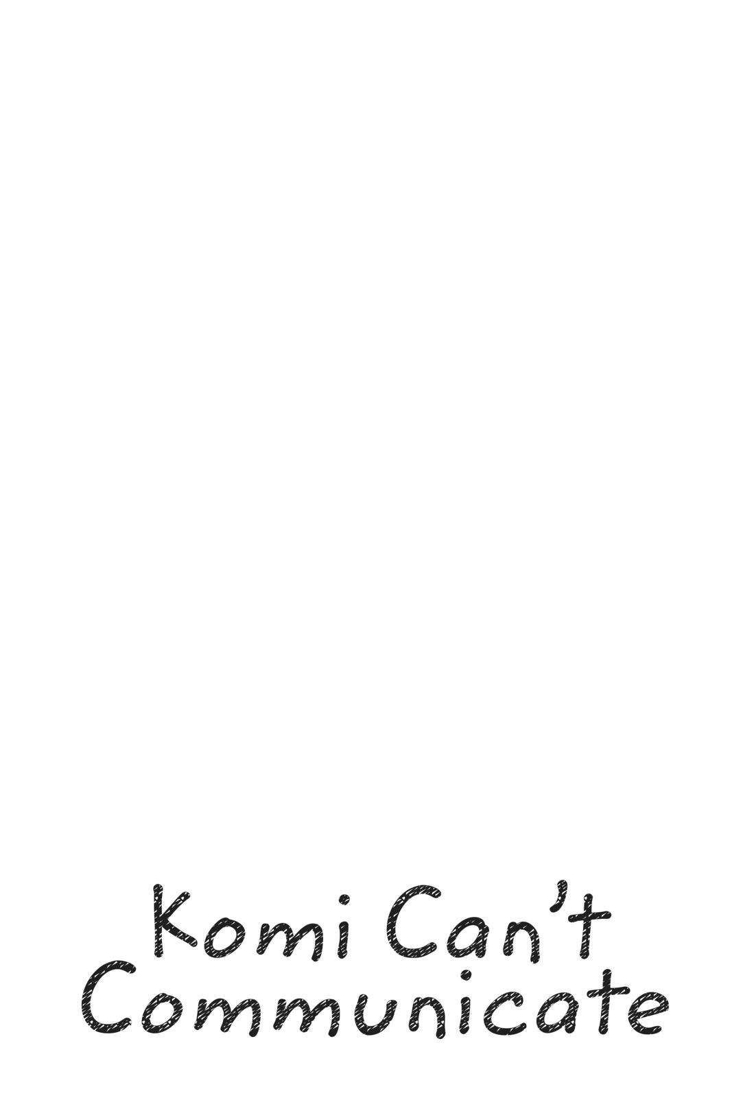 Komi Can’t Communicate Chapter 96 - Page 10
