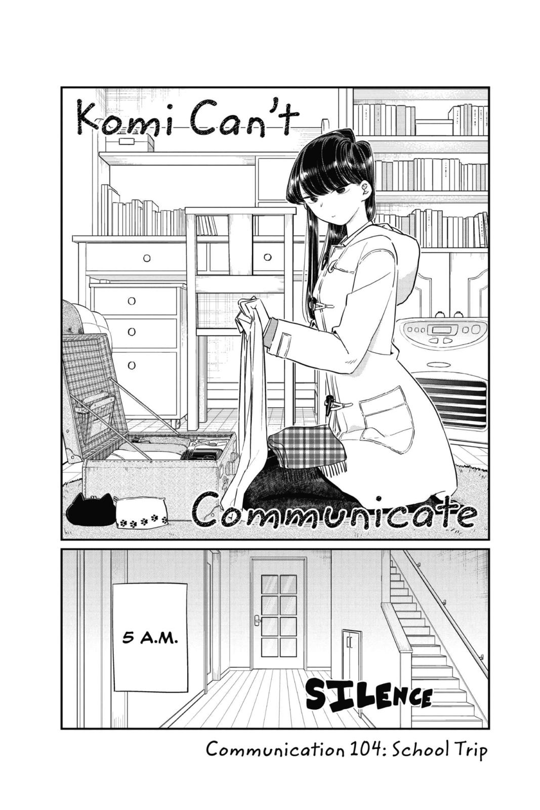 Komi Can’t Communicate Chapter 104 - Page 1