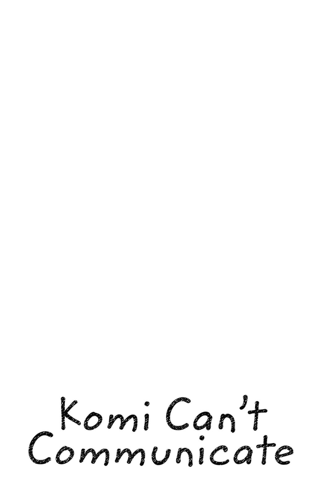Komi Can’t Communicate Chapter 113 - Page 19