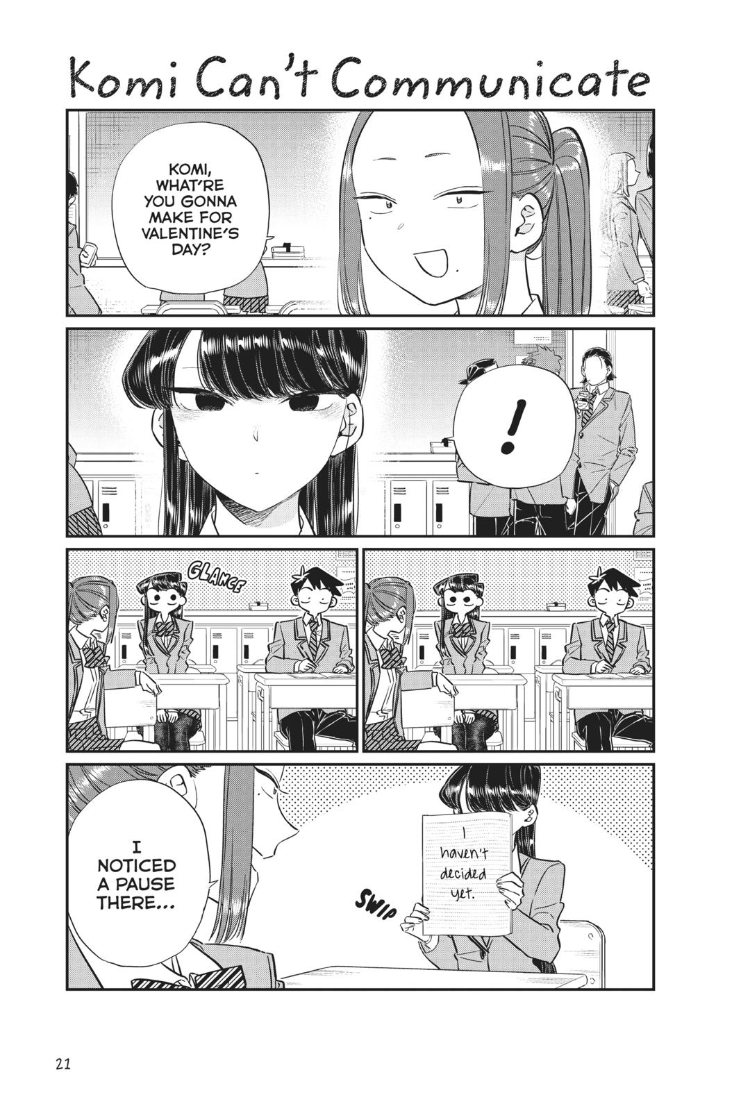 Komi Can’t Communicate Chapter 116 - Page 1