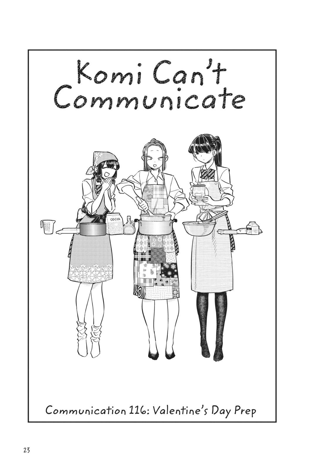 Komi Can’t Communicate Chapter 116 - Page 3