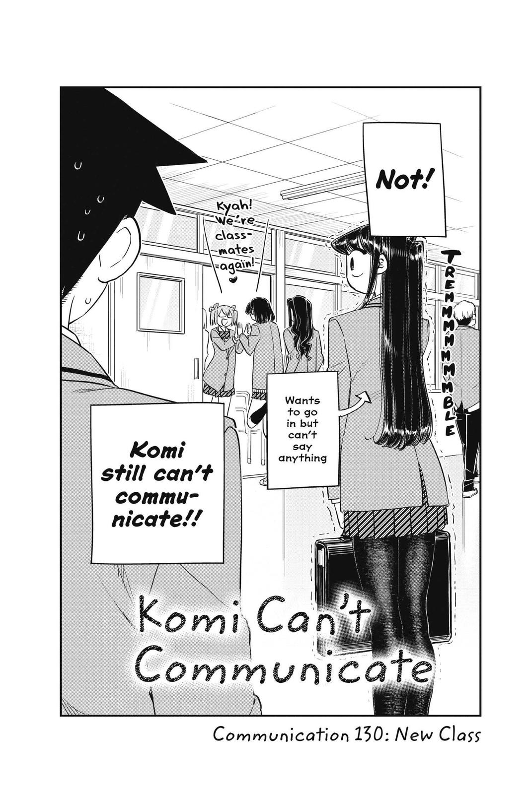 Komi Can’t Communicate Chapter 130 - Page 2