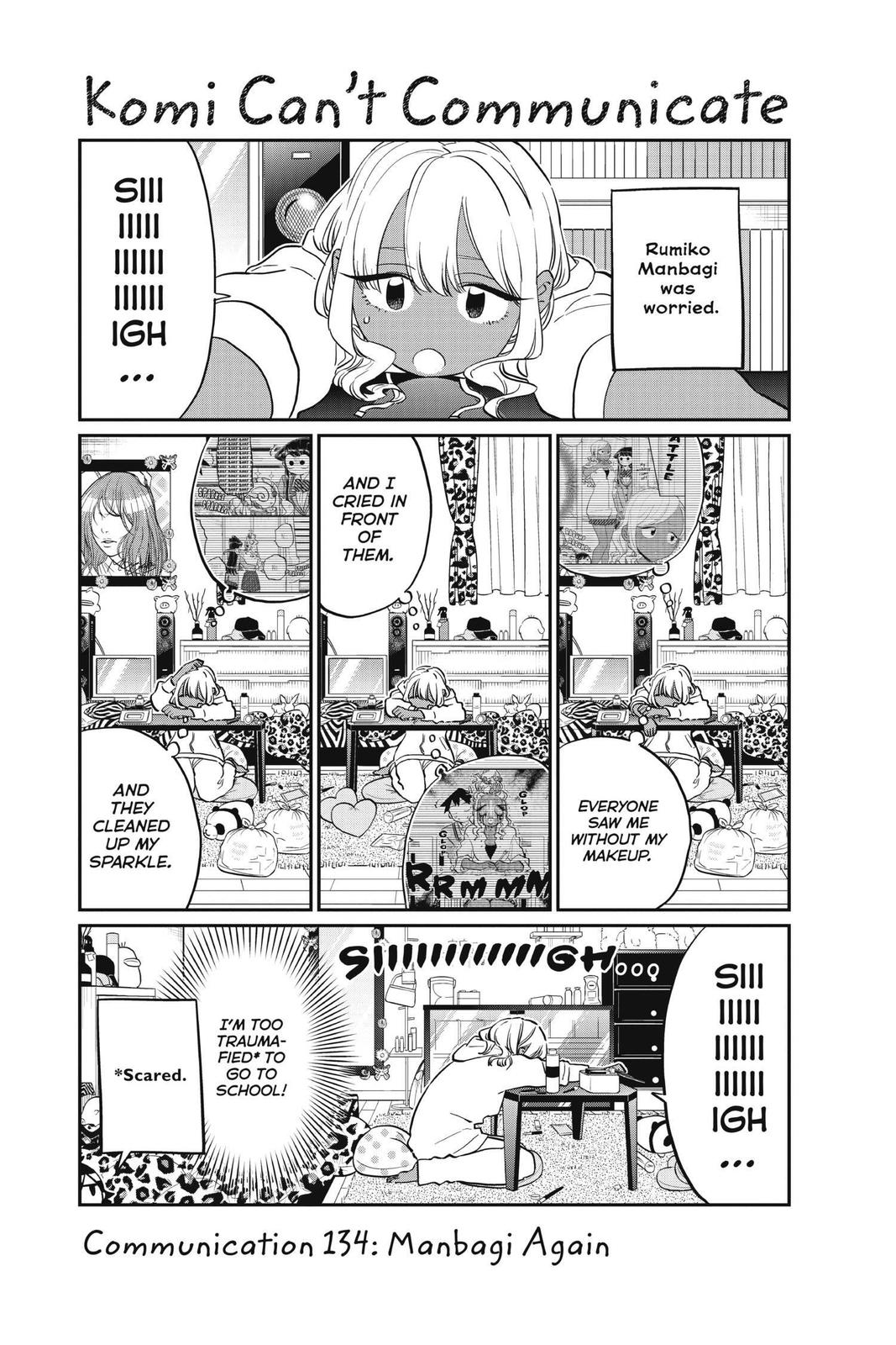 Komi Can’t Communicate Chapter 134 - Page 1