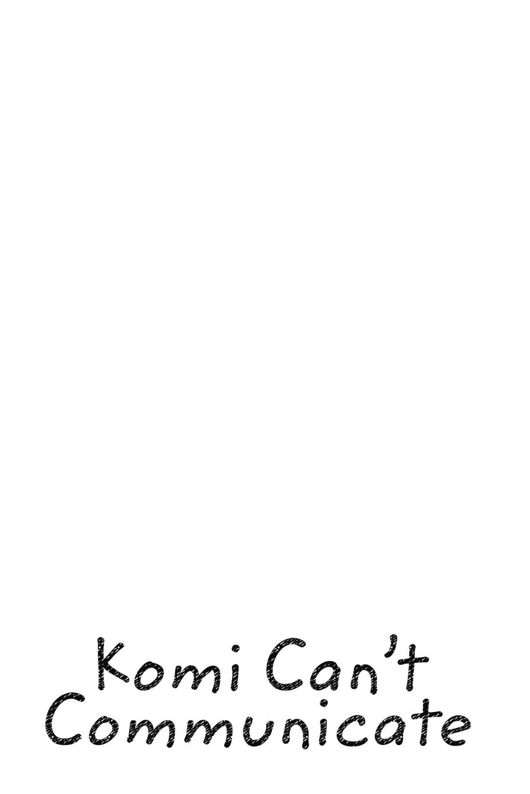 Komi Can’t Communicate Chapter 157 - Page 9