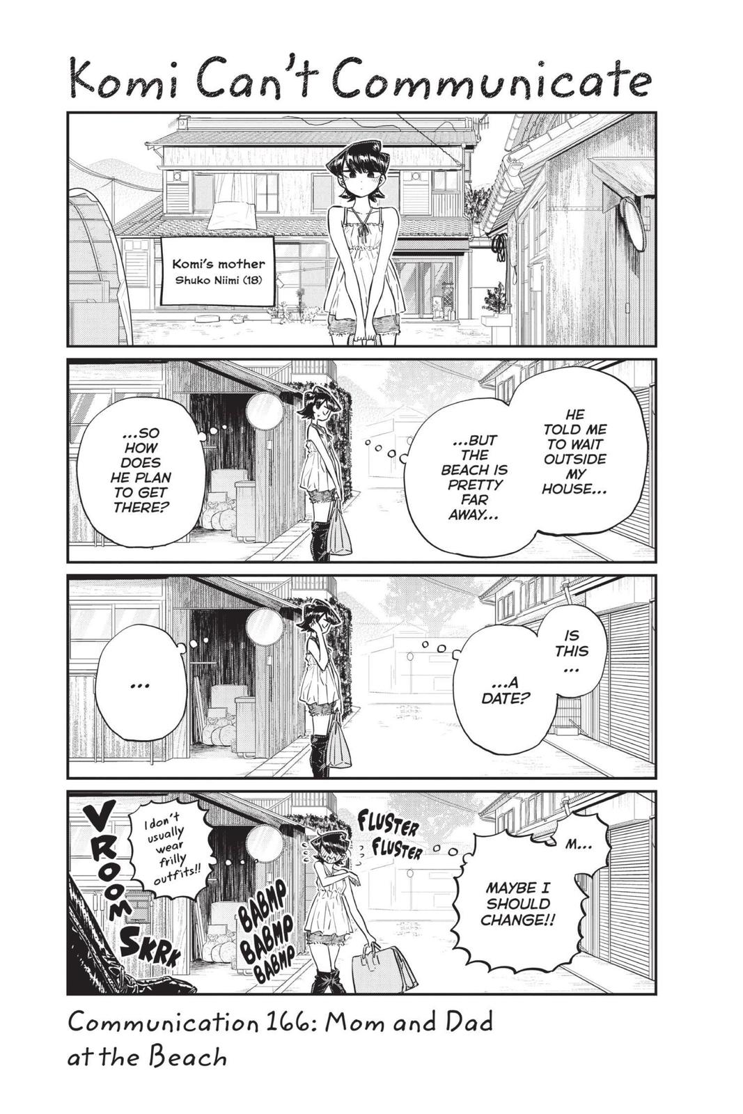 Komi Can’t Communicate Chapter 166 - Page 1