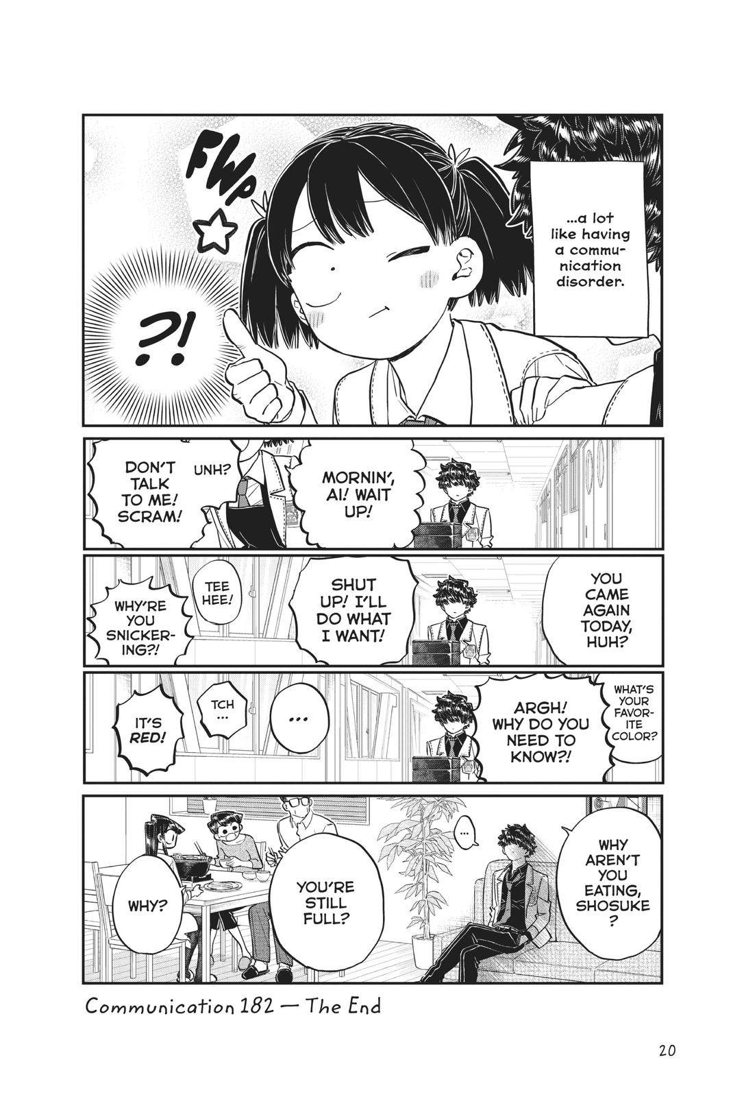 Komi Can’t Communicate Chapter 182 - Page 21