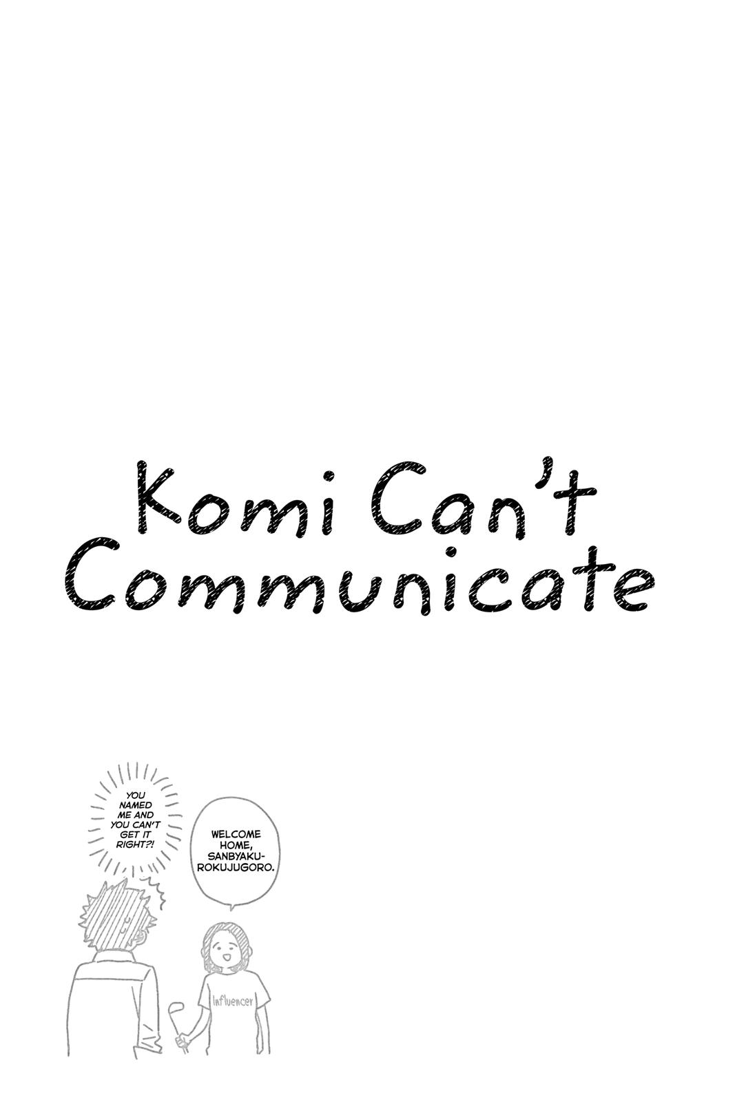 Komi Can’t Communicate Chapter 207 - Page 19