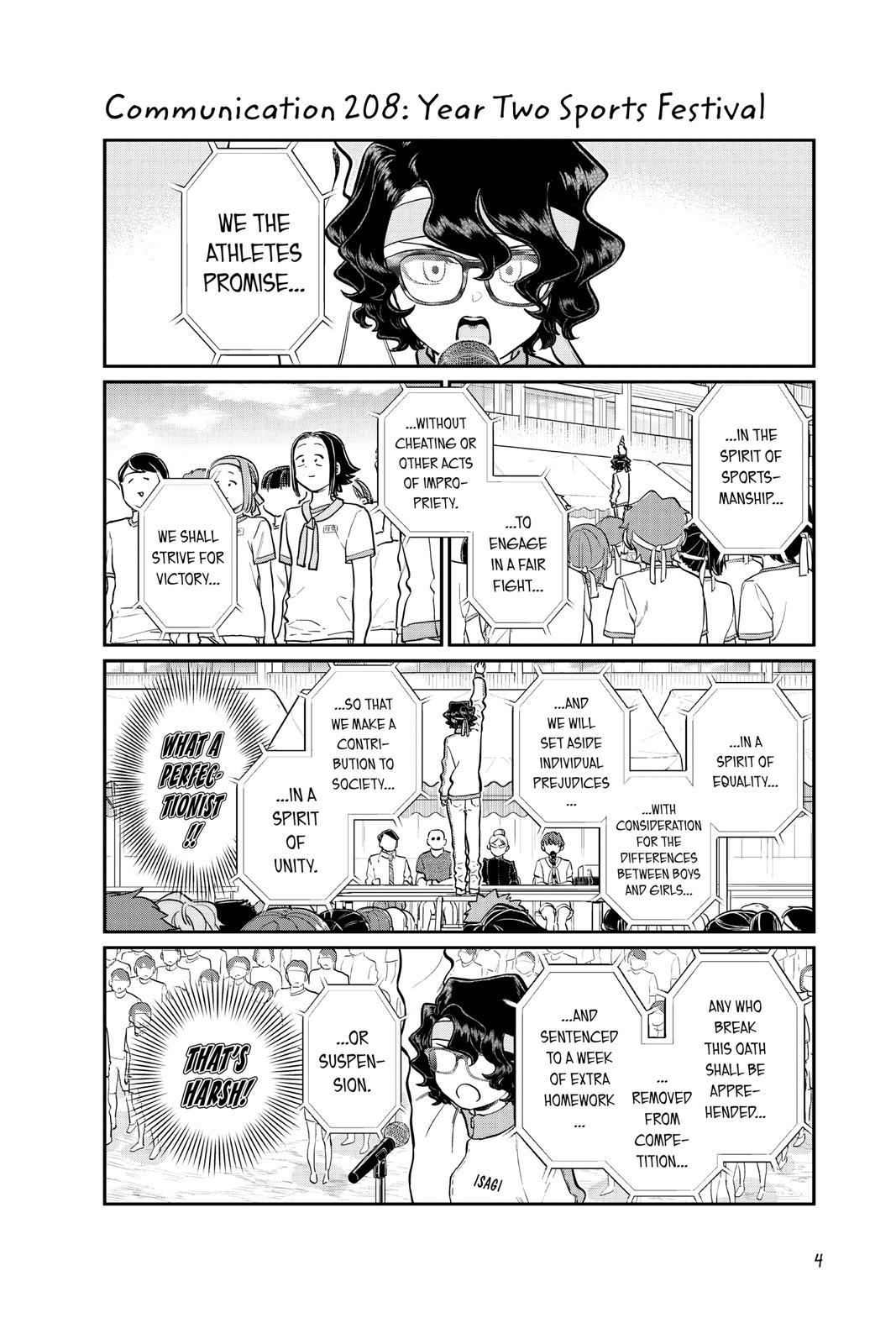 Komi Can’t Communicate Chapter 208 - Page 5