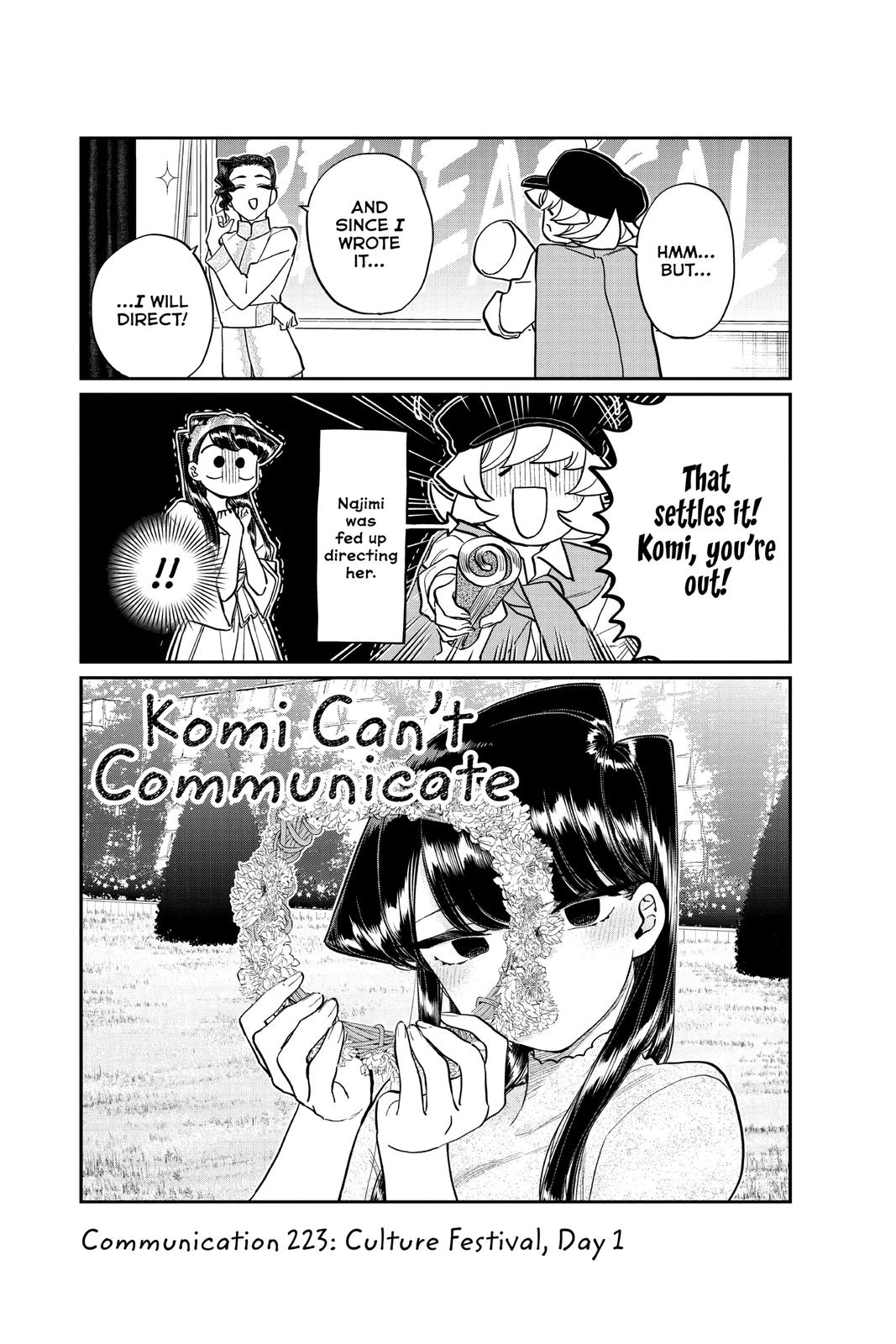 Komi Can’t Communicate Chapter 223 - Page 3