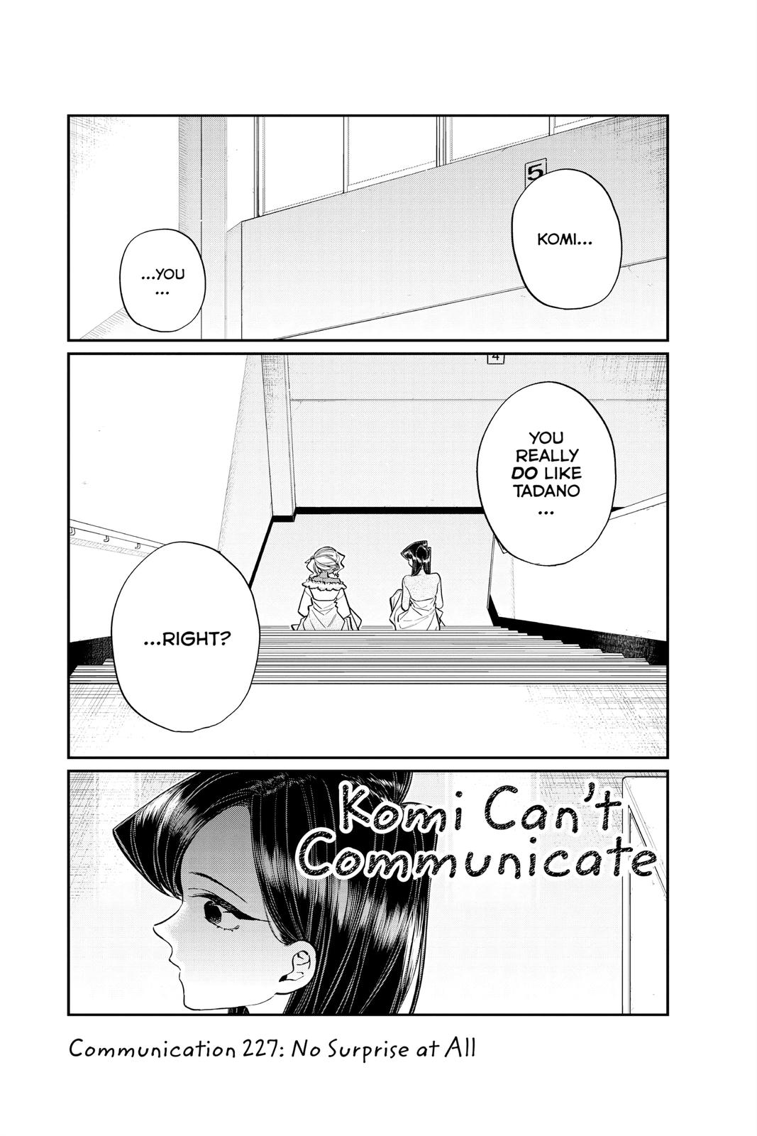 Komi Can’t Communicate Chapter 227 - Page 5