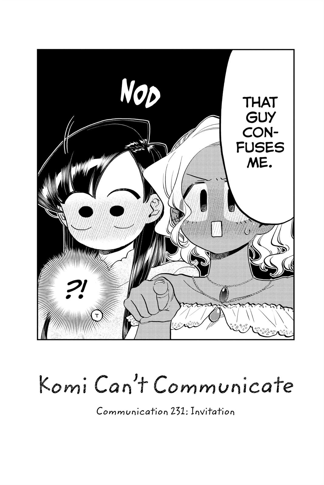 Komi Can’t Communicate Chapter 231 - Page 4