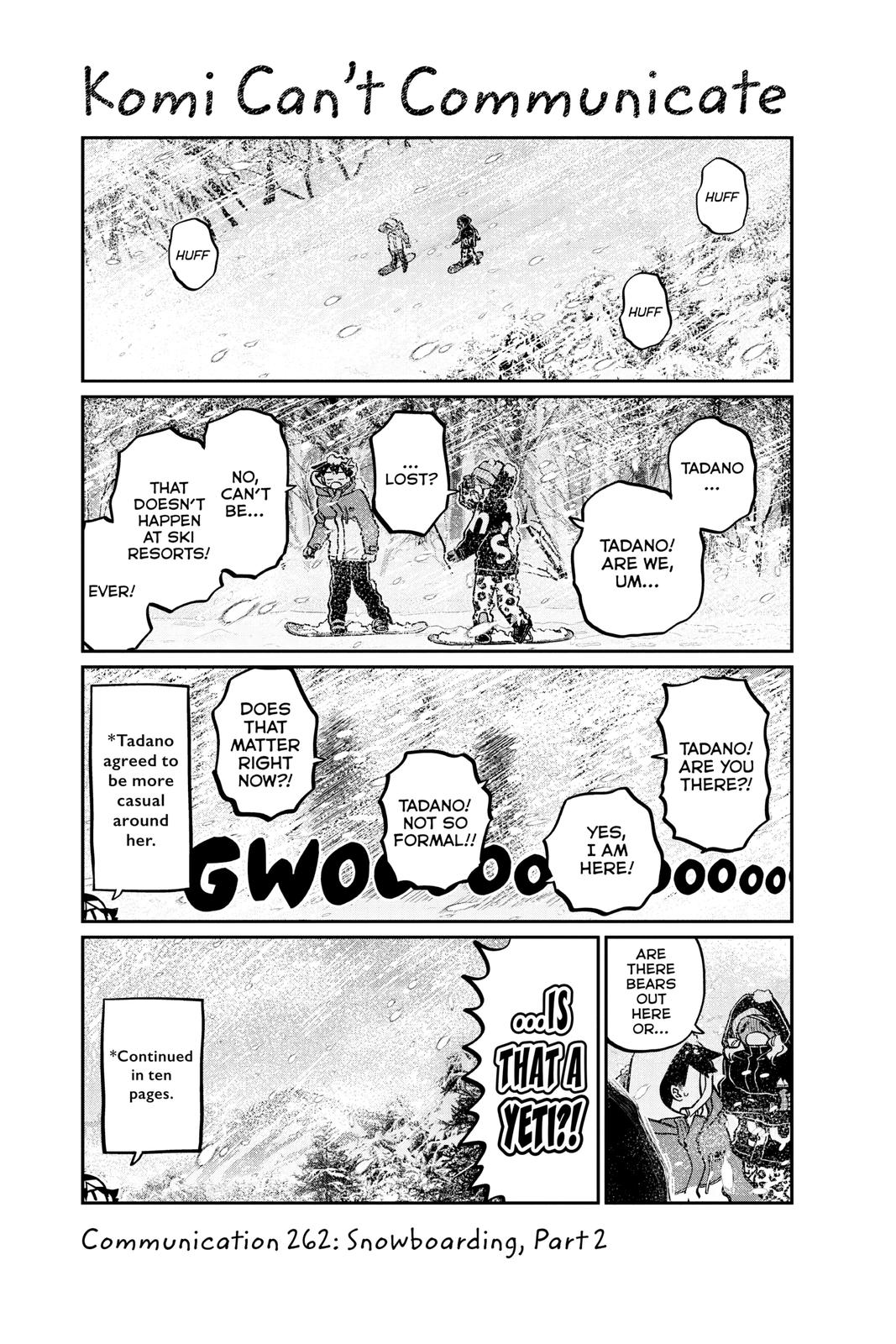 Komi Can’t Communicate Chapter 262 - Page 4