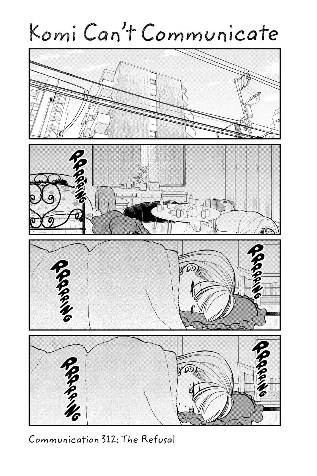Komi Can’t Communicate Chapter 312 - Page 1