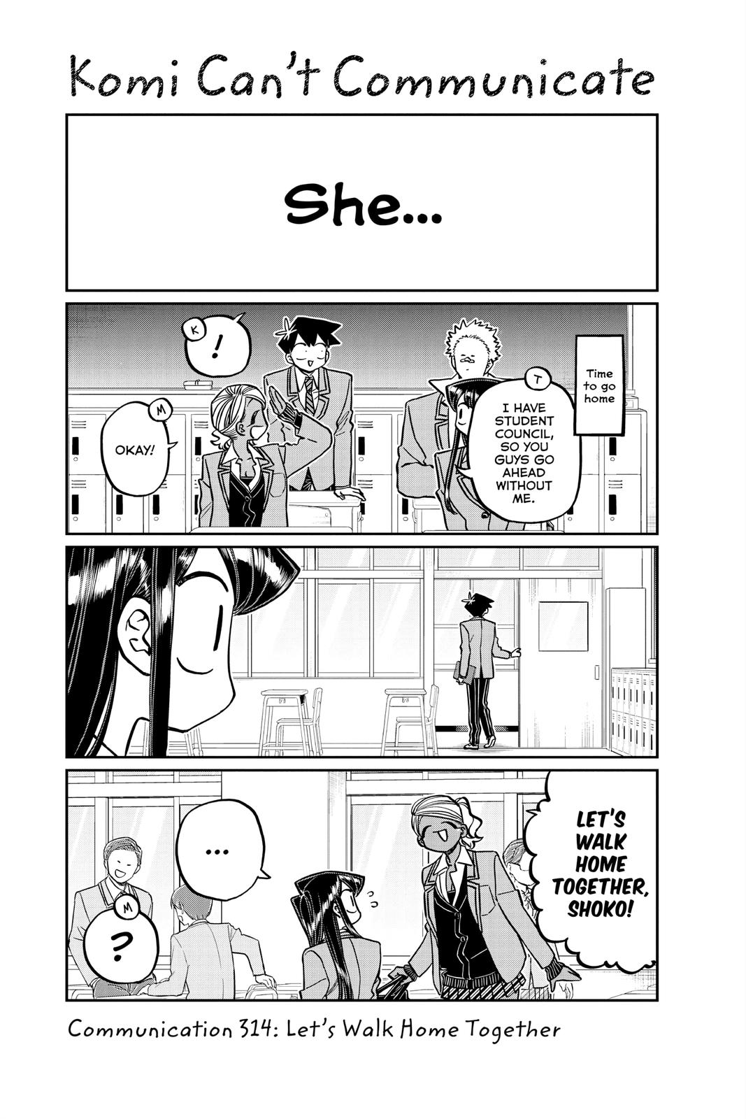 Komi Can’t Communicate Chapter 314 - Page 4