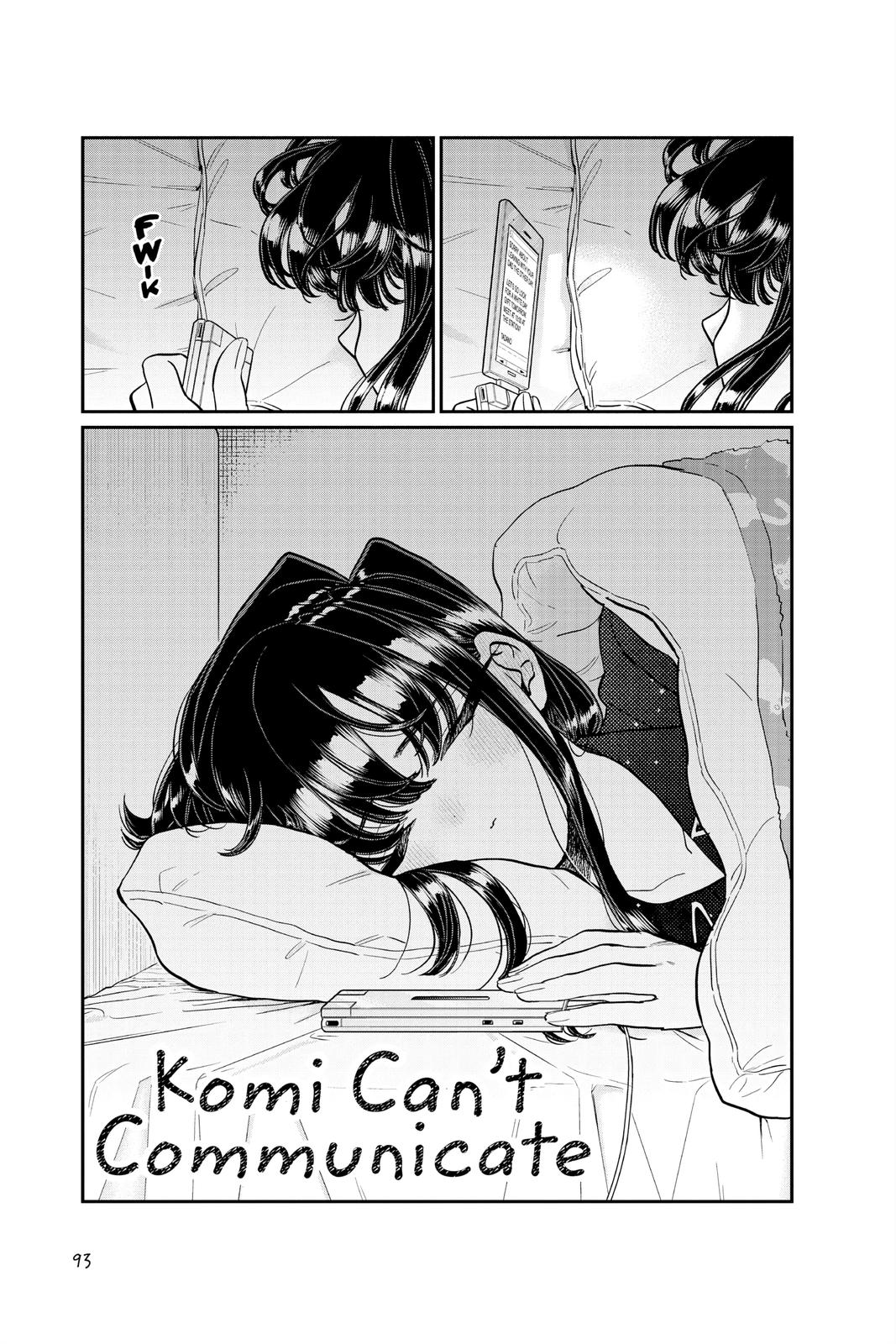 Komi Can’t Communicate Chapter 319 - Page 1