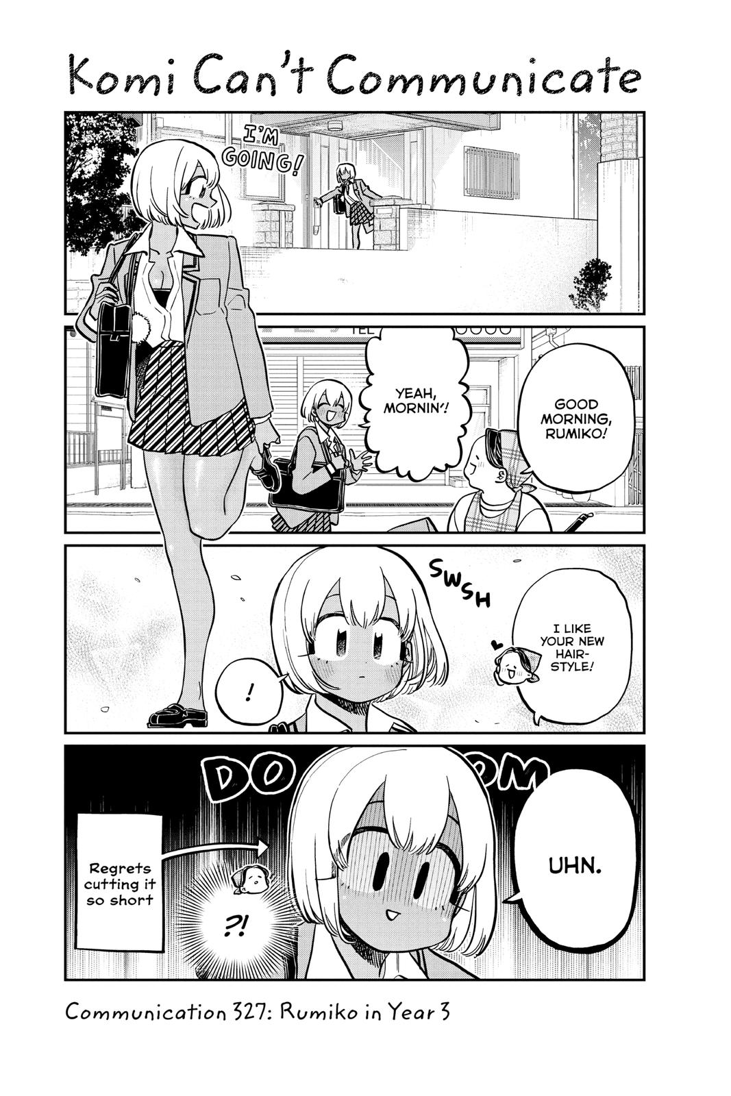 Komi Can’t Communicate Chapter 327 - Page 1