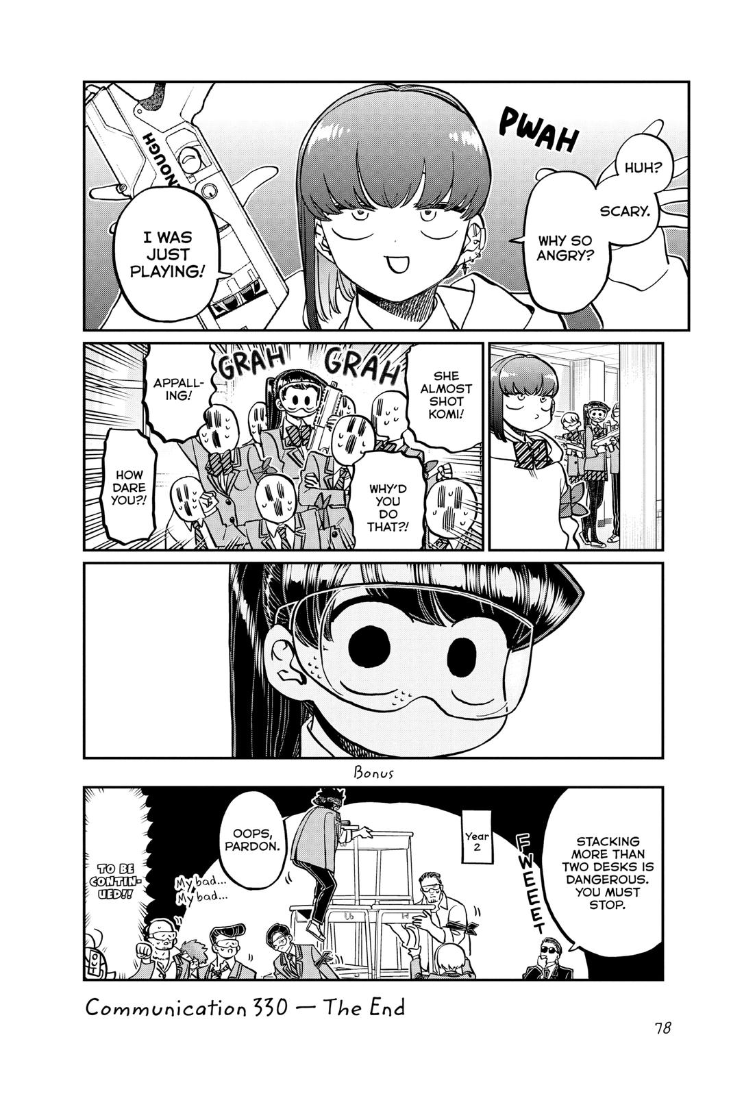 Komi Can’t Communicate Chapter 330 - Page 18